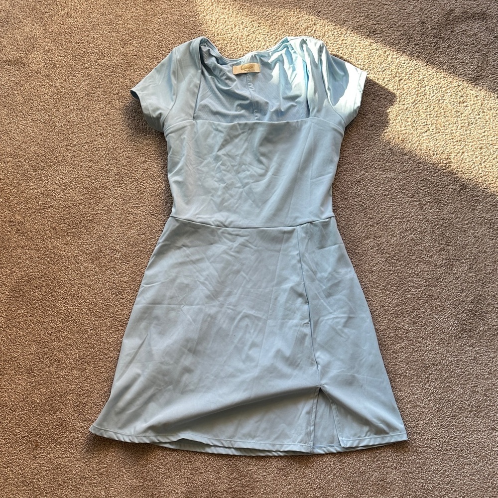 Baby Blue Golf Dress